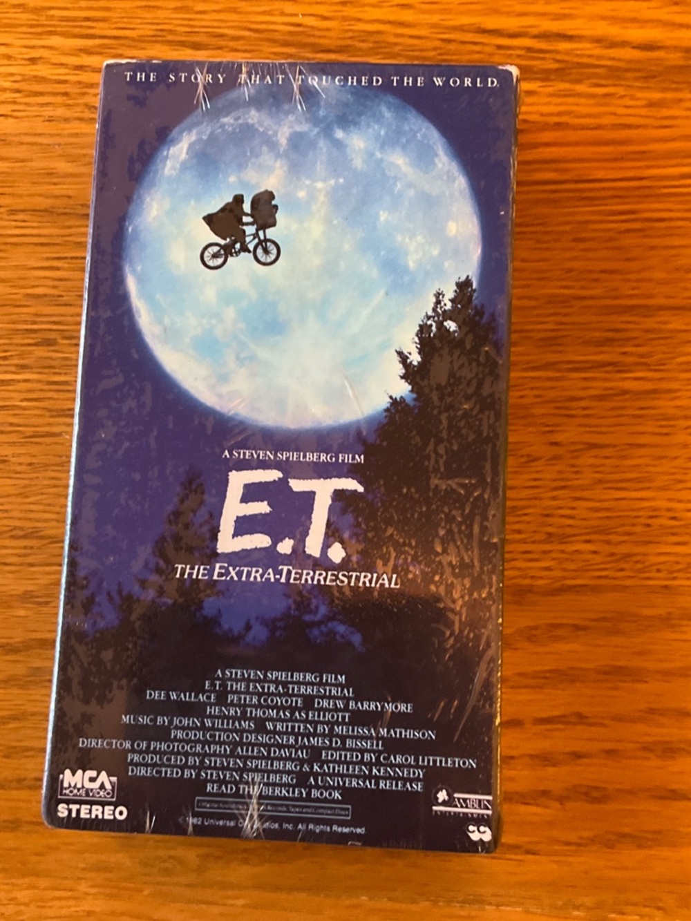 E.T. 1982 Sealed VHS Tape